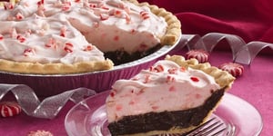 Photo de la Recette: Tarte Menthe et Chocolat des Fêtes