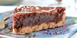 Photo de la Recette: Tarte Mousse au Chocolat de Christophe Felder