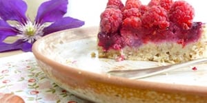 Tarte Sans Gluten à la Framboise Version Financier