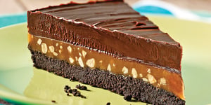 Photo de la Recette: Tarte Sublime au Chocolat Caramel et Arachides
