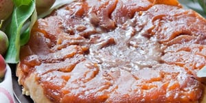 Photo de la Recette: Tarte Tatin aux Pommes et Cottage Cheese Fait Maison