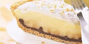 Photo de la Recette: Tarte Veloutée Choco Banane