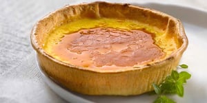 Photo de la Recette: Tartelette à la Verveine façon Crème Brûlée