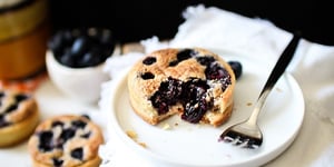 Tartelettes Amandine aux Myrtilles