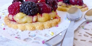 Tartelettes aux Fruits Rouges et Crème Pâtissière Sans Gluten