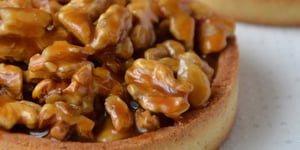 Photo de la Recette: Tartelettes aux Noix Caramel au Beurre Salé