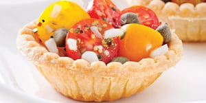 Photo de la Recette: Tartelettes aux Tomates et Câpres