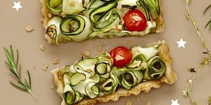Photo de la Recette: TARTES DE COURGETTES AU BEURRE D’ÉRABLE