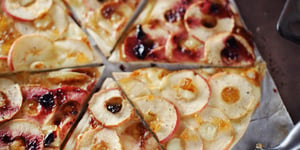 Photo de la Recette: Tartes Fines aux Pommes, Fromages et Confitures