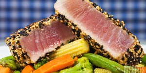 Photo de la Recette: TATAKI DE THON AU SÉSAME GRILLÉ