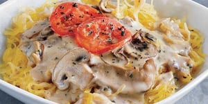 Tetrazzini de Courge et de Champignons