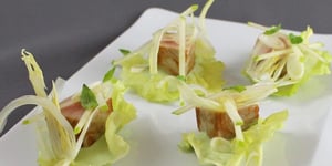 Photo de la Recette: THON SNACKÉ, POMME GRANNY ET CÉLERI