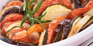 Tian aux 2 Viandes, Tomates et Courgettes au Four