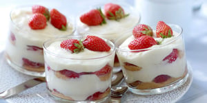 Photo de la Recette: Tiramisu aux Fraises Facile