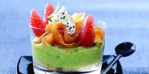 Photo de la Recette: Tiramisu Saumon Fumé et Avocat