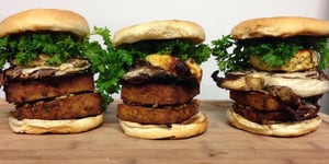 Photo de la Recette: TOFU BURGER BIEN EN VIANDE