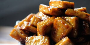 Tofu Caramélisé
