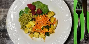 Tofu Mariné et Légumes