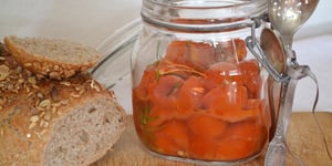 Photo de la Recette: Tomates Cerises Marinées