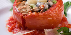 Photo de la Recette: Tomates Farcies