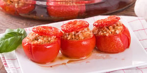 Photo de la Recette: Tomates Farcies au Thon Sans Gluten