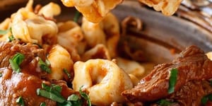 Tortellini à la Sauce au Bœuf Chunky