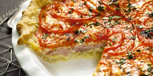 TOURTE DE JAMBON À LA PROVENÇALE