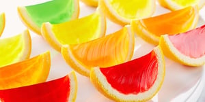 Photo de la Recette: Tranches de Jell-O aux Fruits