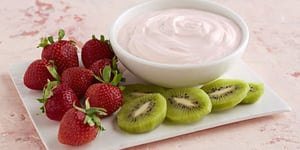 Photo de la Recette: Trempette de Fruits Fraise-Citron