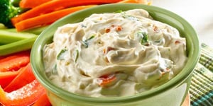 Photo de la Recette: Trempette Ranch aux Légumes
