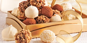Photo de la Recette: Duo de Truffes au Chocolat
