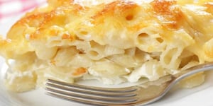 Photo de la Recette: UN MACARONI AU FROMAGE CONÇU POUR LES VRAIS AMATEURS DE FROMAGE