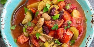 Photo de la Recette: Une Bonne Soupe Minestrone à la Mijoteuse, Un Vrai Délice D'automne