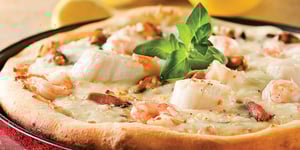 Photo de la Recette: Une Délicieuse Pizza Fruits de Mer