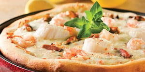 Photo de la Recette: Une Délicieuse Pizza Fruits de Mer