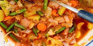 Photo de la Recette: Une Soupe aux Légumes Croquants