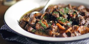 Photo de la Recette: VEAU ÉRABLE ET BALSAMIQUE À LA MIJOTEUSE