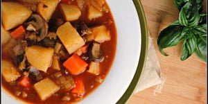 Photo de la Recette: VÉGÉTARIEN GUINNESS STEW