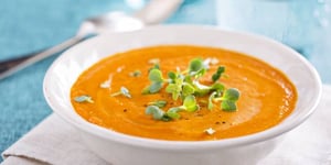 Photo de la Recette: Velouté de Carottes à L’huile Essentielle de Coco