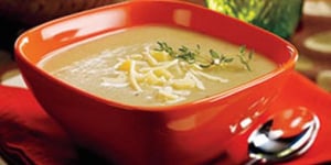 Photo de la Recette: Velouté de Céleri-rave aux Pommes et au Cheddar