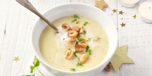 Photo de la Recette: Velouté de Panais aux Noisettes Grillées