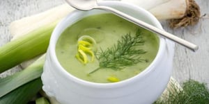 Photo de la Recette: Velouté de Poireaux et Courgettes