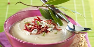 Photo de la Recette: Velouté de Topinambours au Magret