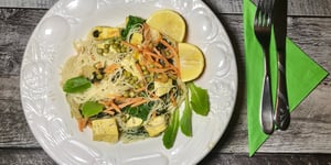 Photo de la Recette: Vermicelle de Riz Tofu et Légumes