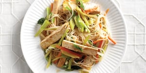 Photo de la Recette: Vermicelles Sautés au Tofu