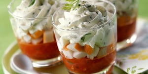 Verrine Surimi Tomate