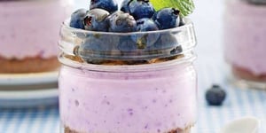 Photo de la Recette: Verrines à la Mousse de Bleuets