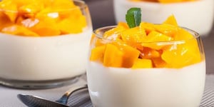 Photo de la Recette: Verrines Mangues-Abricot