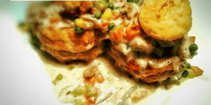 Vol-au-Vent à la Dinde & Vin Blanc