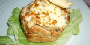Vol-au-vent au Poulet et Champignons